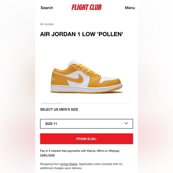2021 Jordan 1 Low ‘Pollen’ - Picture 10 of 11